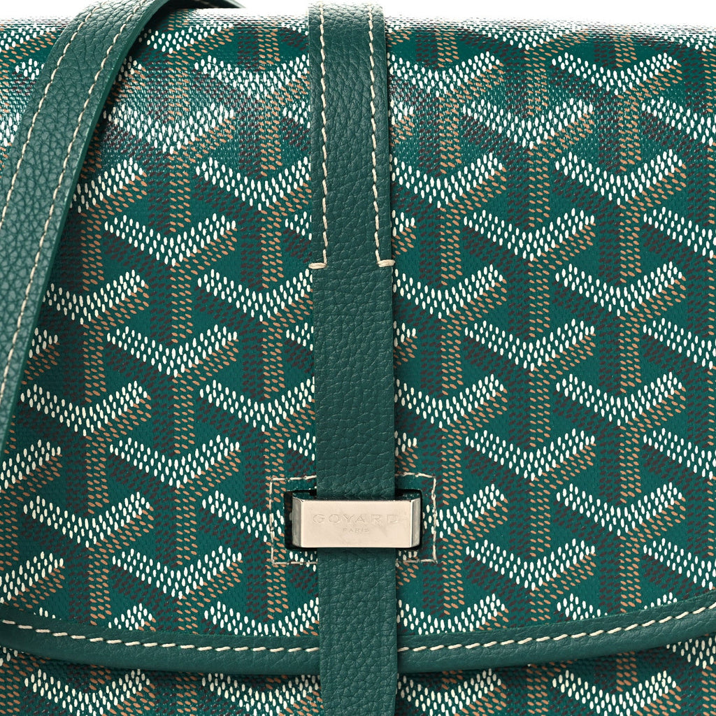 Goyardine Belvedere II PM Messenger Bag Green