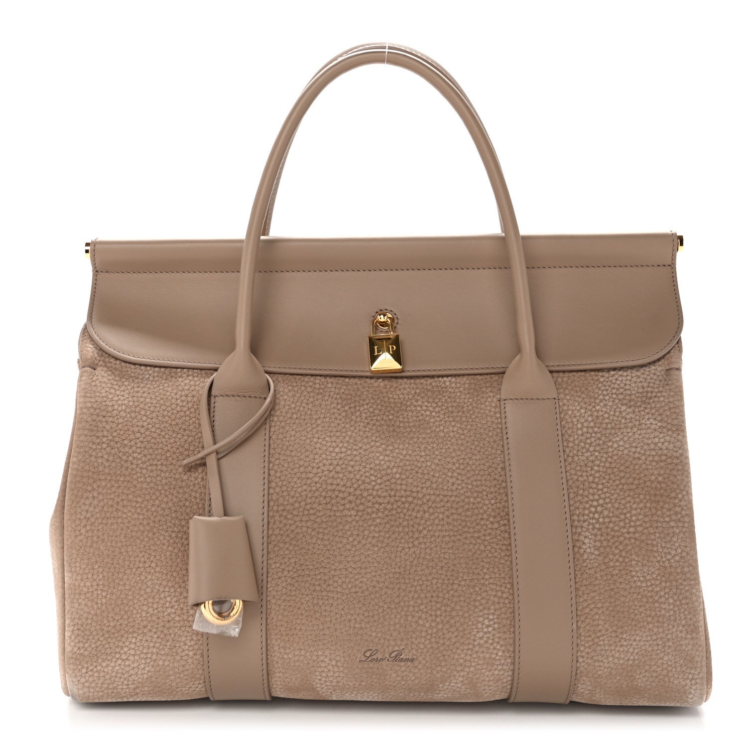 Grained Nubuck L32 Loom Bag Fossil