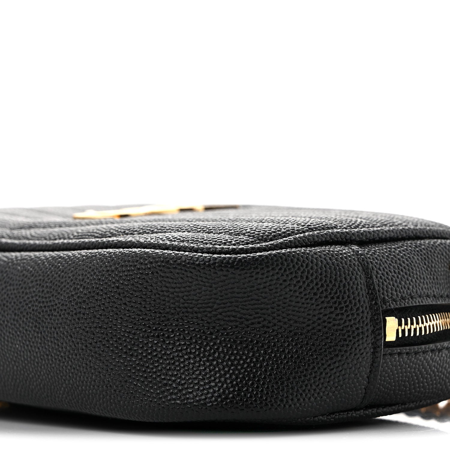 Grain De Poudre Matelasse Monogram Mini Lou Camera Bag Black