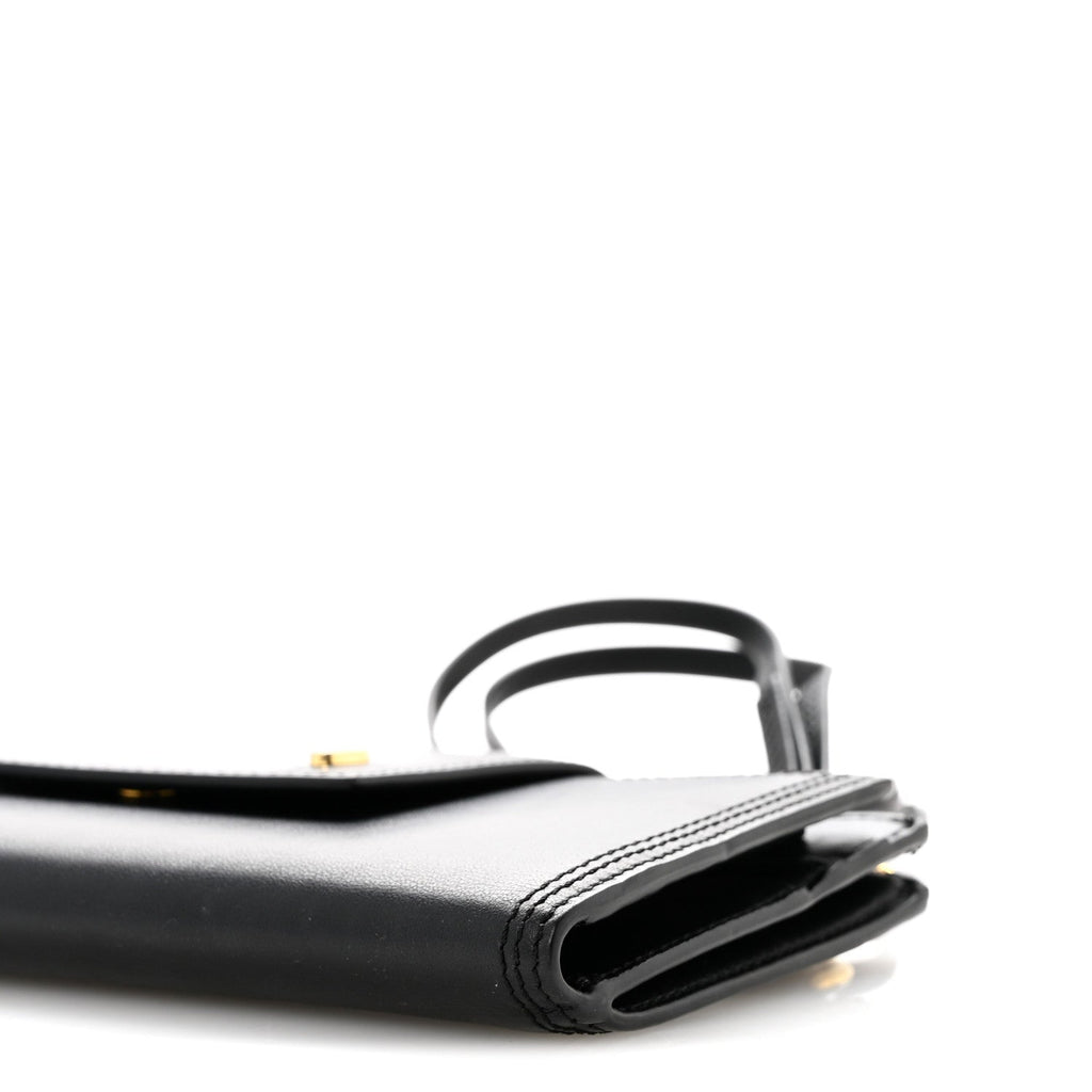 Calfskin Le Pichoto Shoulder Bag Black