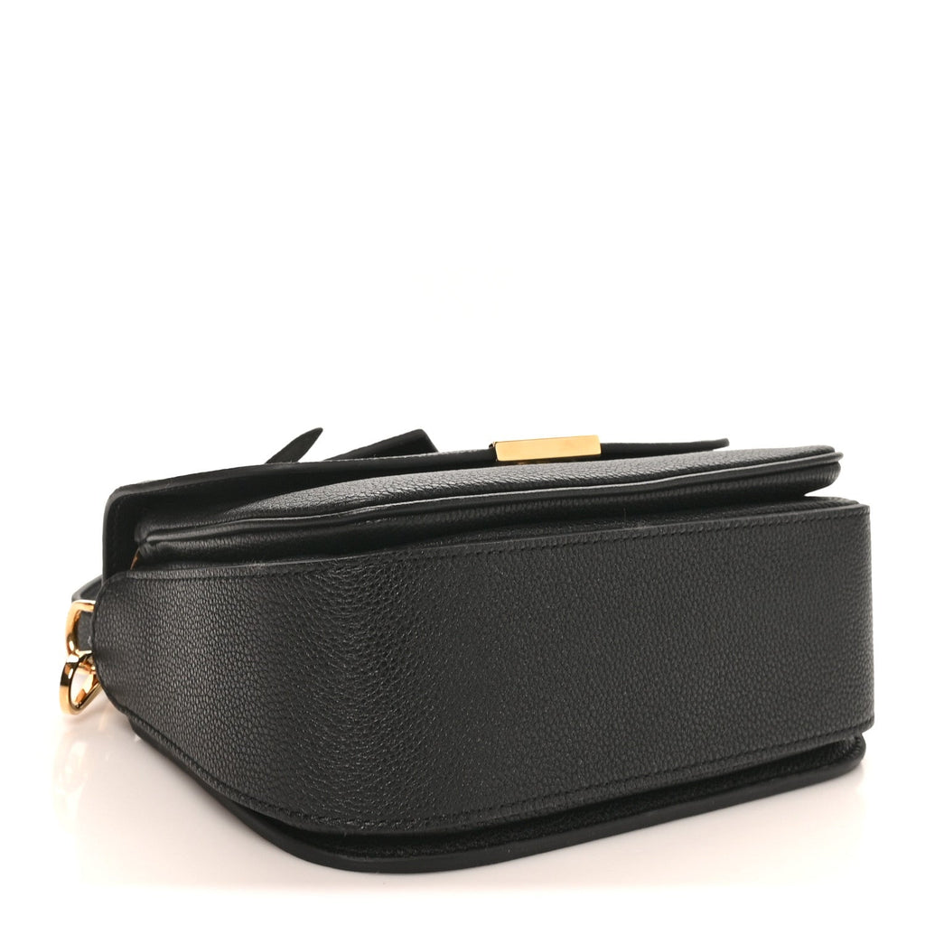 Grained Calfskin Vivienne NM Black