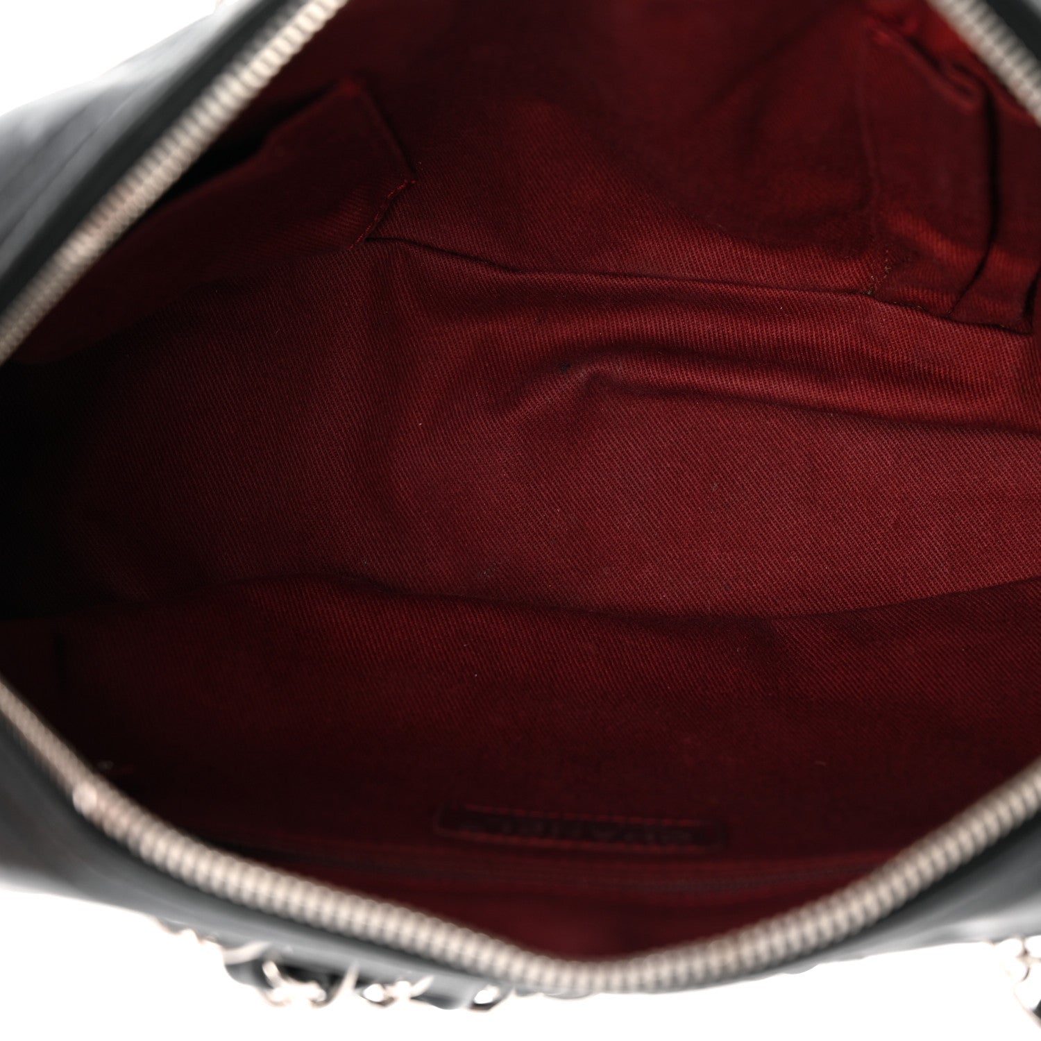 Aged Calfskin Quilted Cotton Club Bowler Black