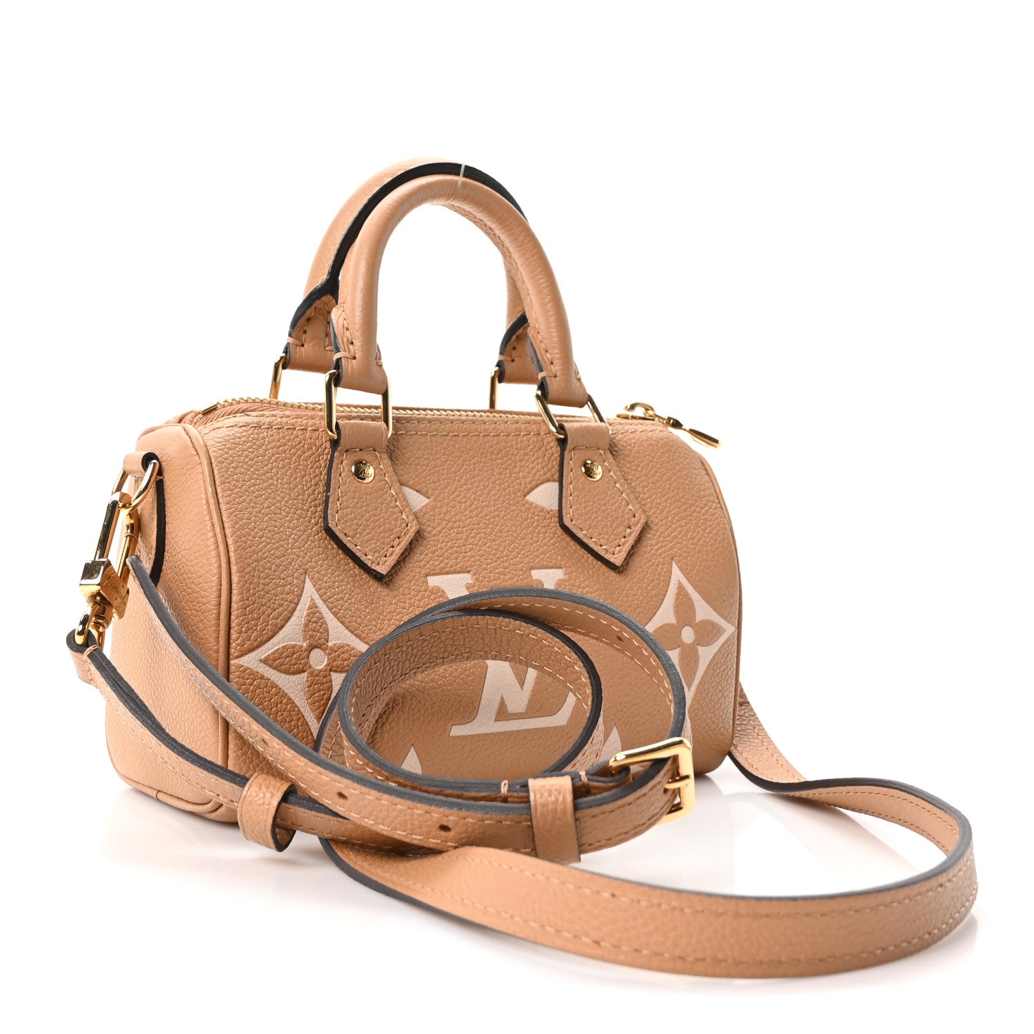 Empreinte Monogram Giant Nano Speedy Arizona Creme