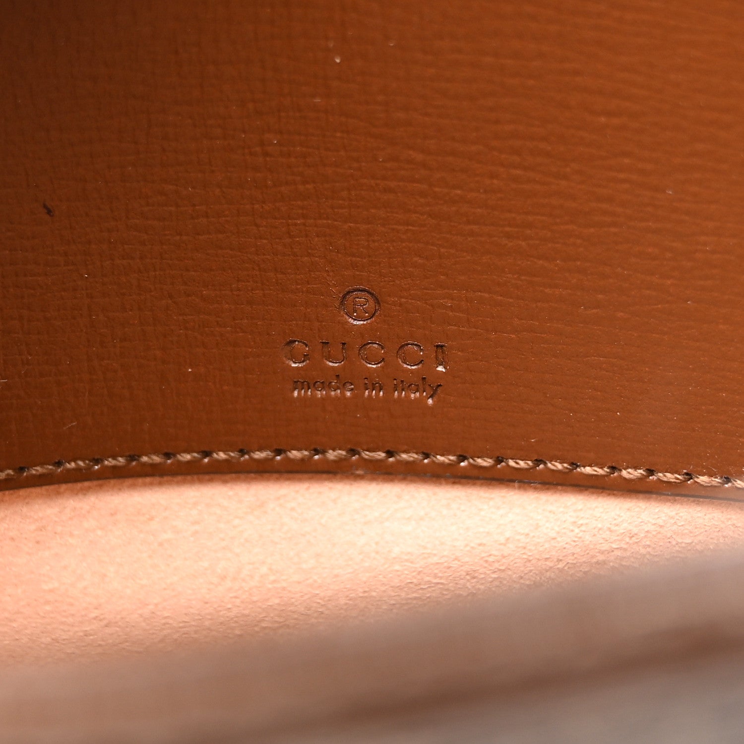 GG Supreme Monogram Azalea Calfskin Web Mini Jackie 1961 Hobo Beige Ebony Brown Sugar