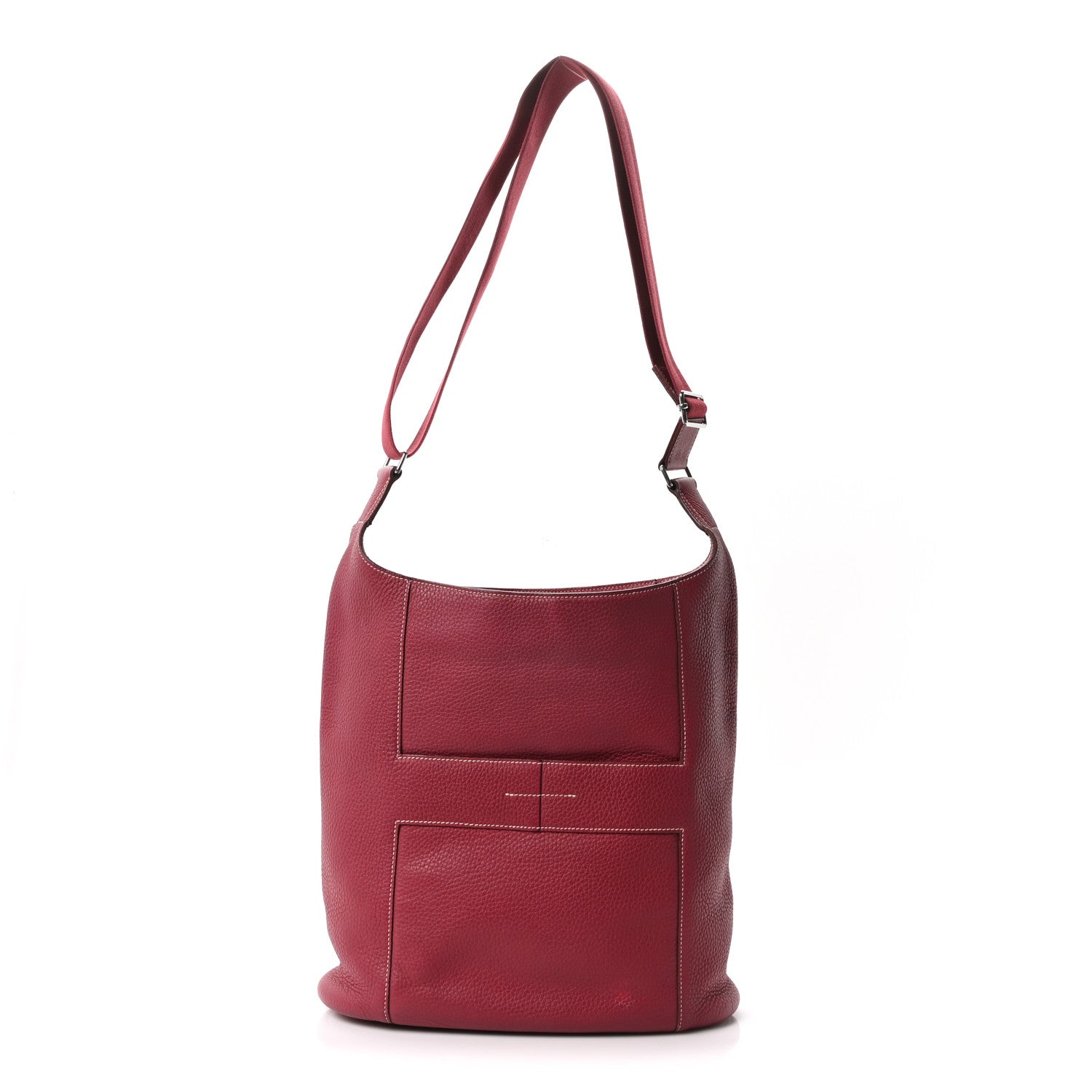 Taurillon Clemence Sac Good News GM Rubis
