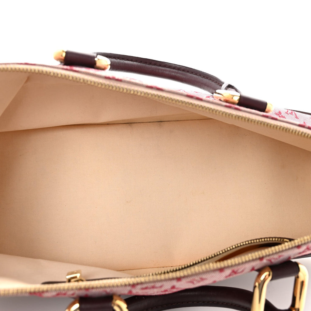 Mini Monogram Alma Long Cherry