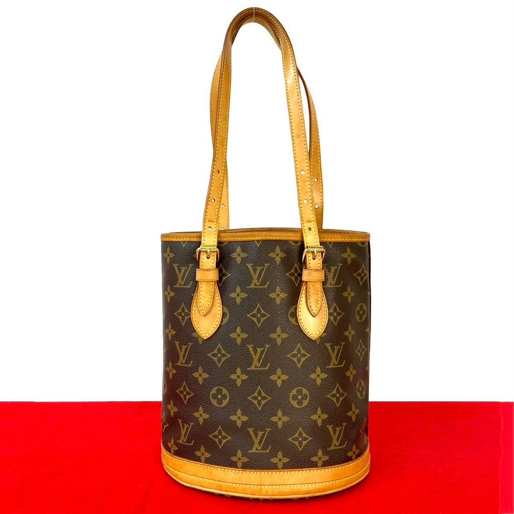 Louis Vuitton Monogram Leather Tote Bag