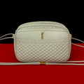 Saint Laurent Paris YSL Leather Mini Shoulder Bag