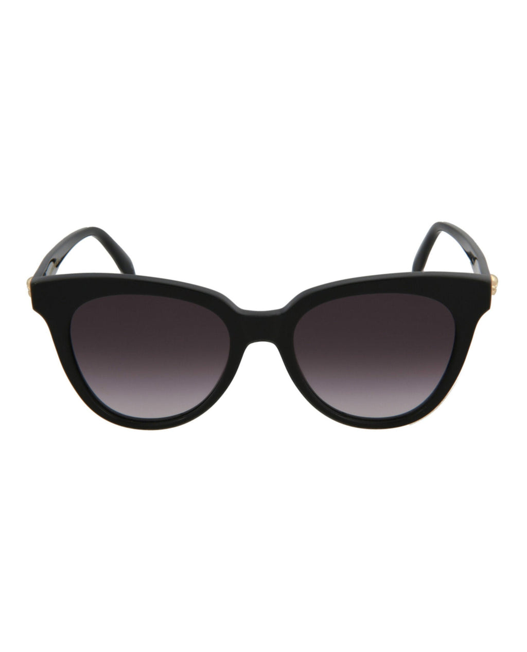 Alexander McQueen Womens Cat Eye Black Fashion Designer Eyewear