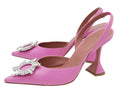 Amina Muaddi Pink Begum Slingback 38.5