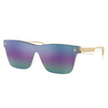 VK 4004U 148/P1 28mm Unisex Square Sunglasses Gold