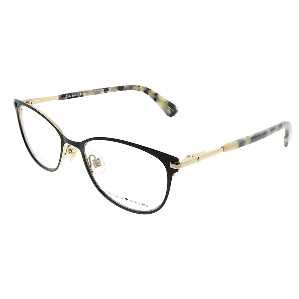 KS Jabria 807 51mm Womens Cat-Eye Eyeglasses Black