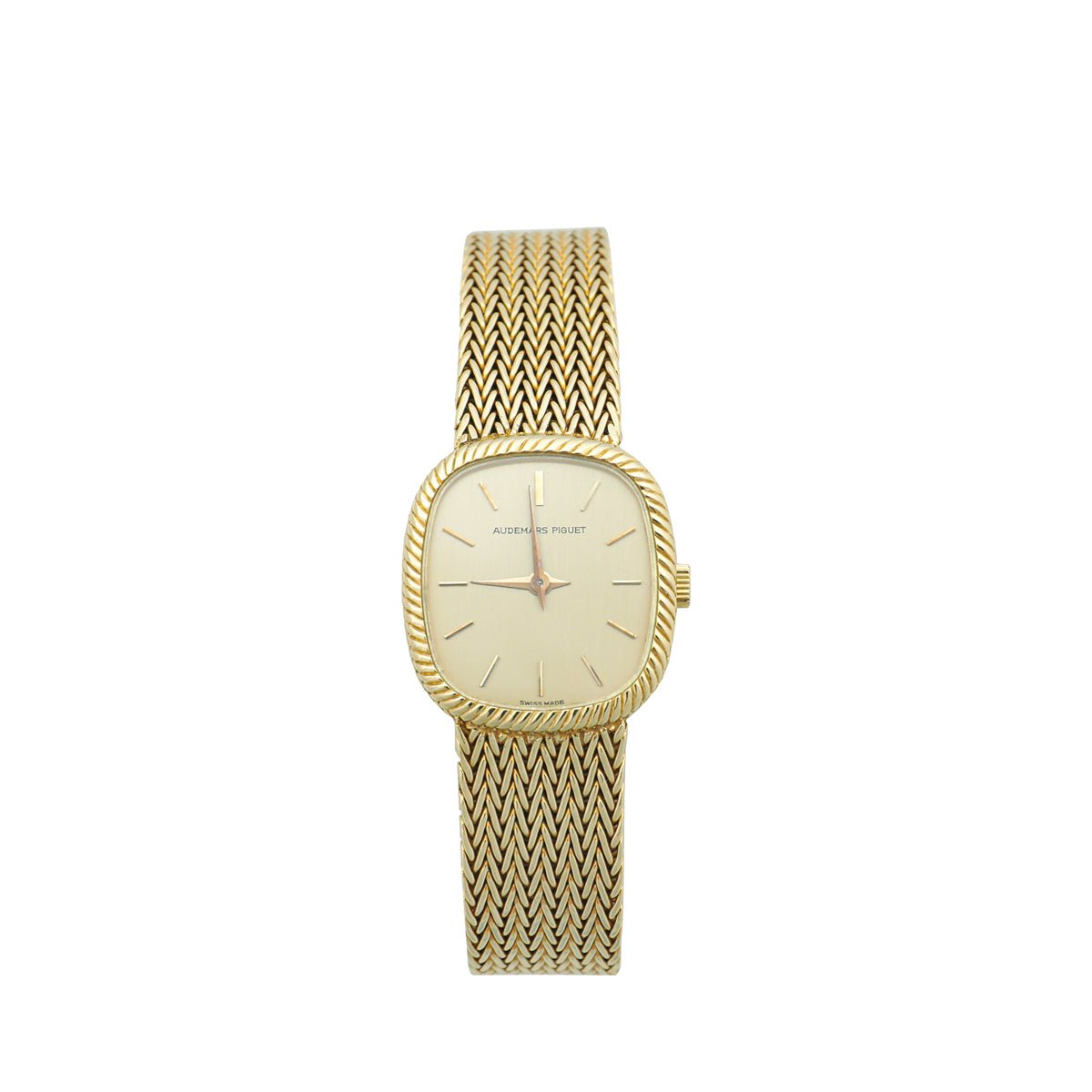 Audemars Piguet 18K Yellow Gold Vintage Cobra Integral Bracelet Watch
