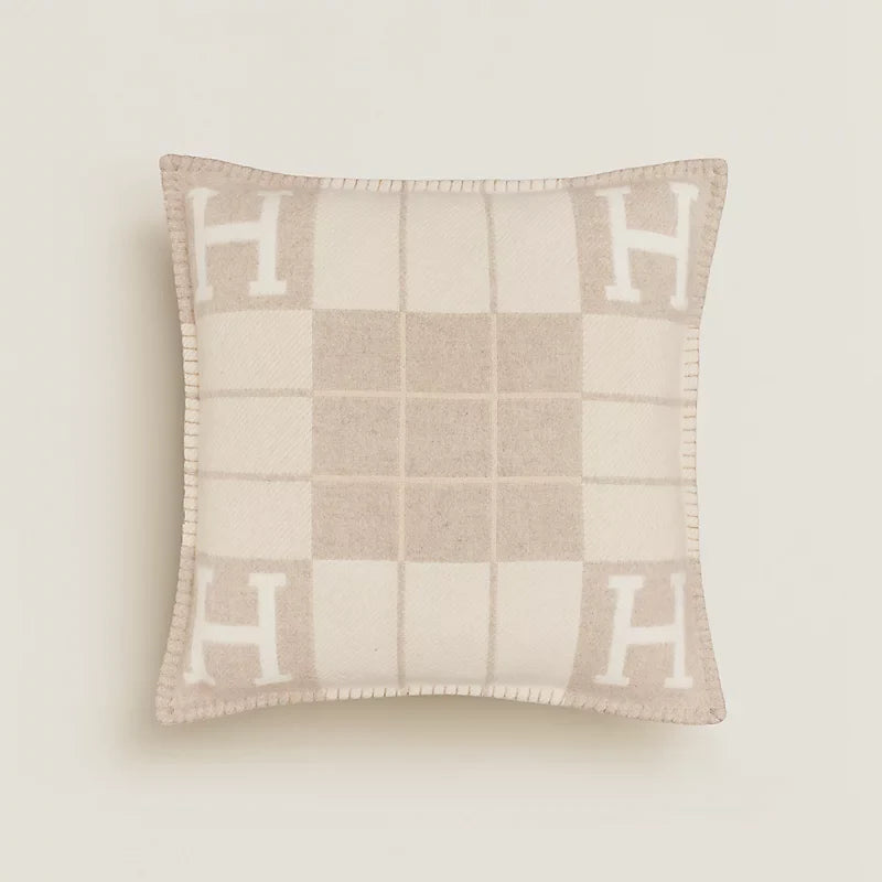 Hermes Bicolor Coco Camolille Avalon III Pillow, Small Model (PM)