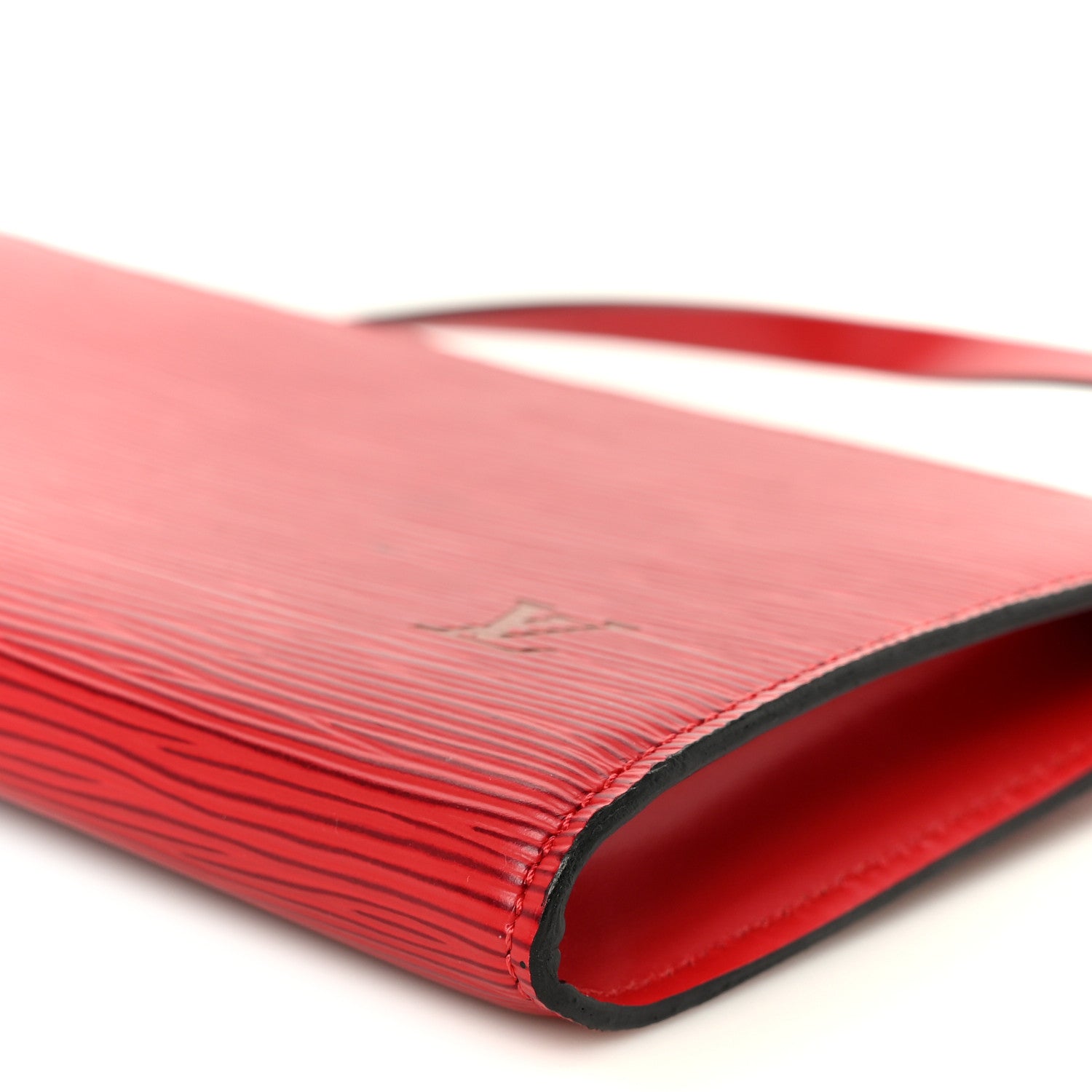 Epi Pochette Accessories 24 Castillan Red