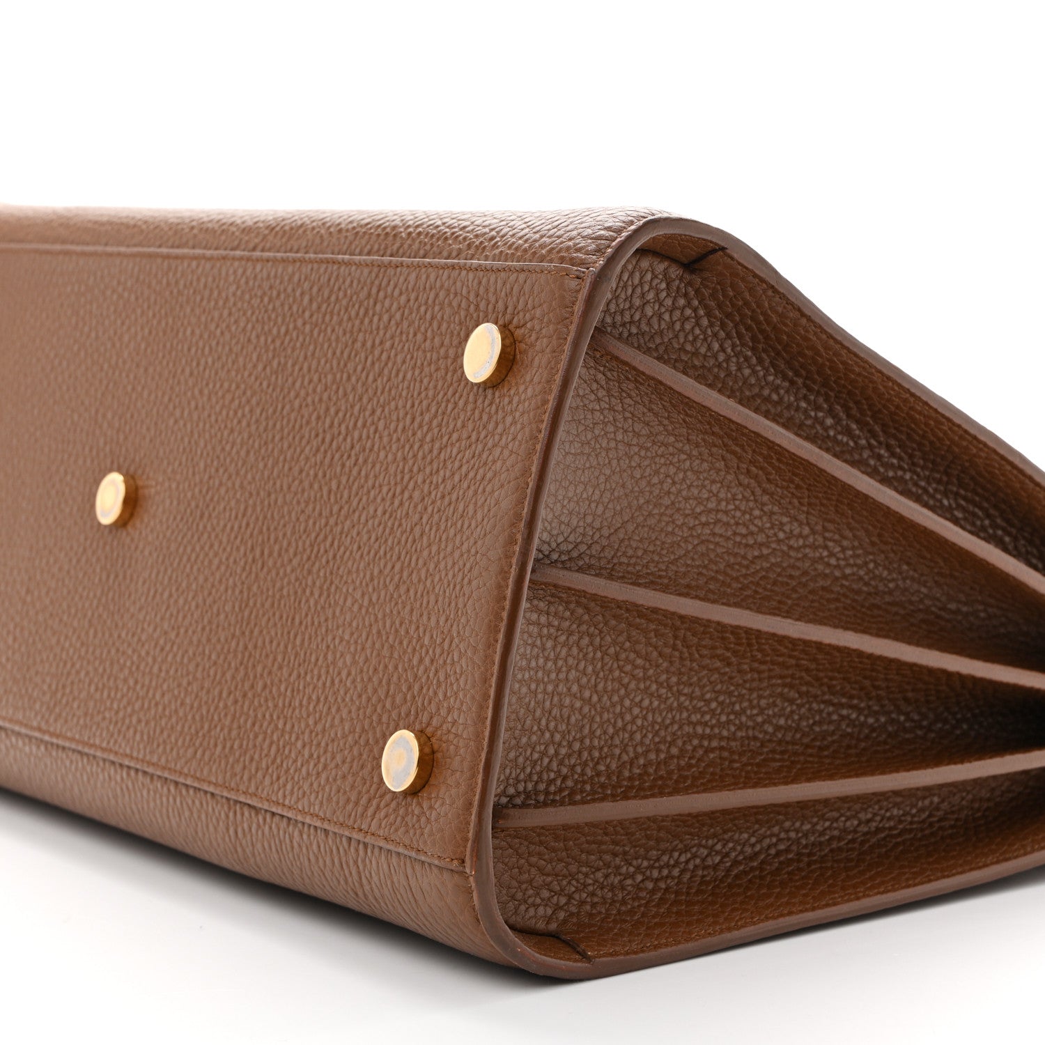 Grained Calfskin Large Souple Sac De Jour Carryall Cinnamon