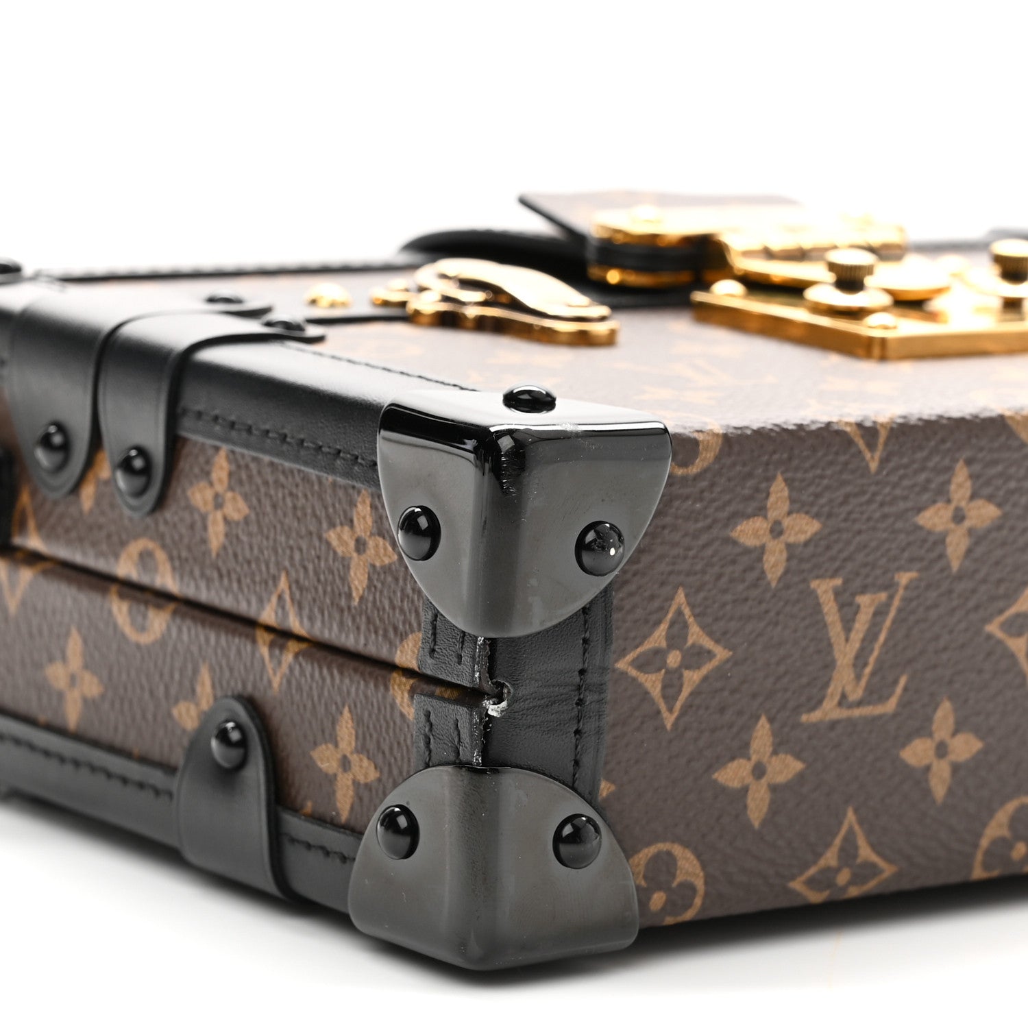 Monogram Petite Malle Black