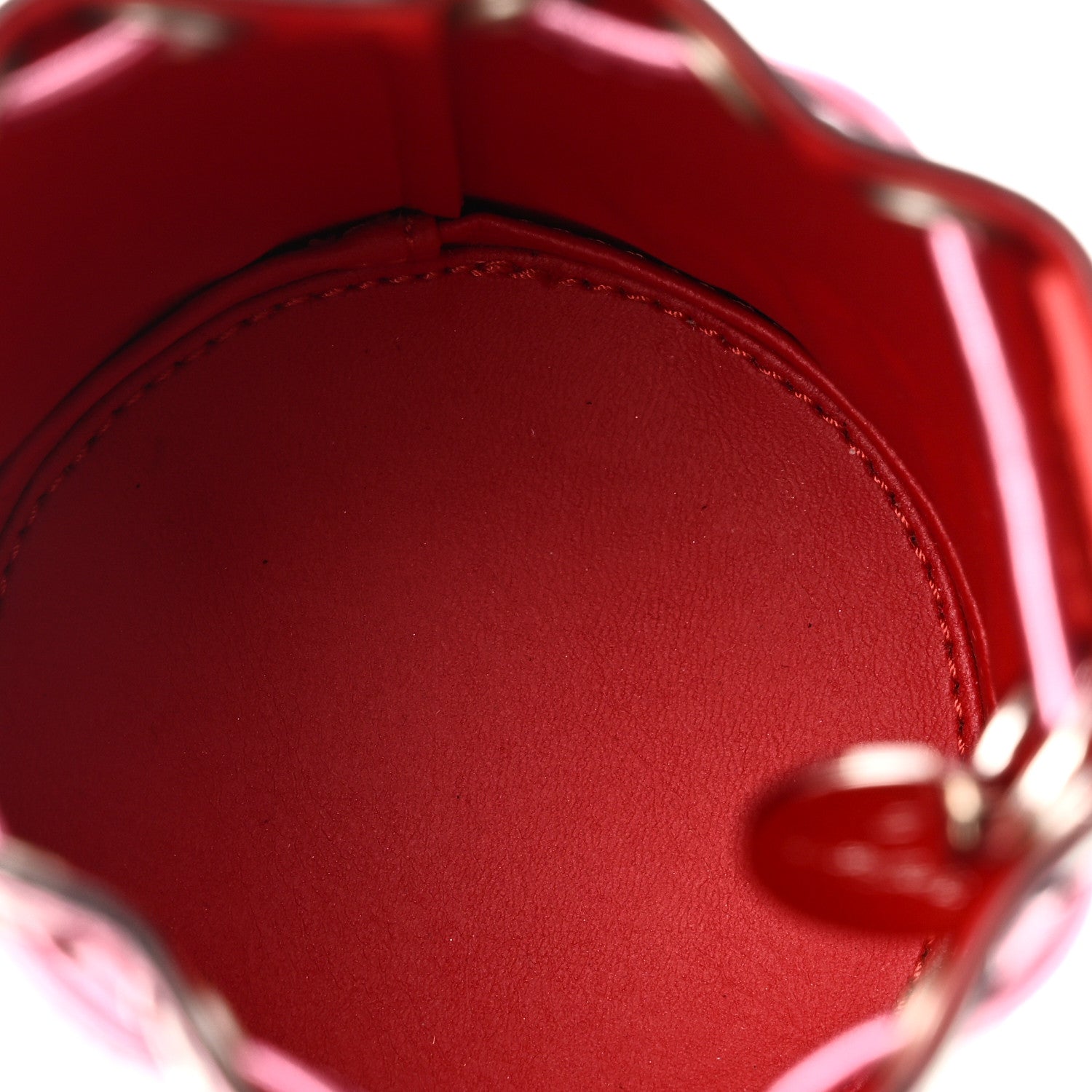 Metallic Calfskin Mary Jane Bucket Confettis