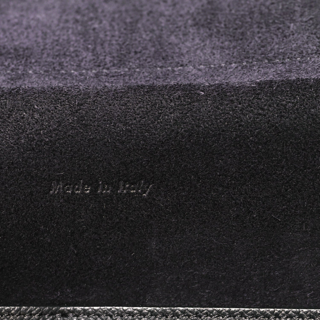 Grained Calfskin Mini Belt Bag Black