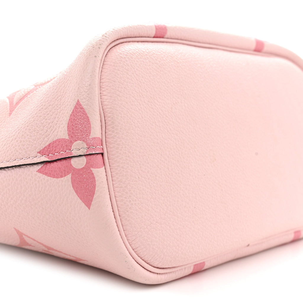 Empreinte Monogram Giant By The Pool Marshmallow Hobo PM Bouton De Rose