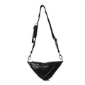 Grace Lux Triangle Shoulder Bag Black