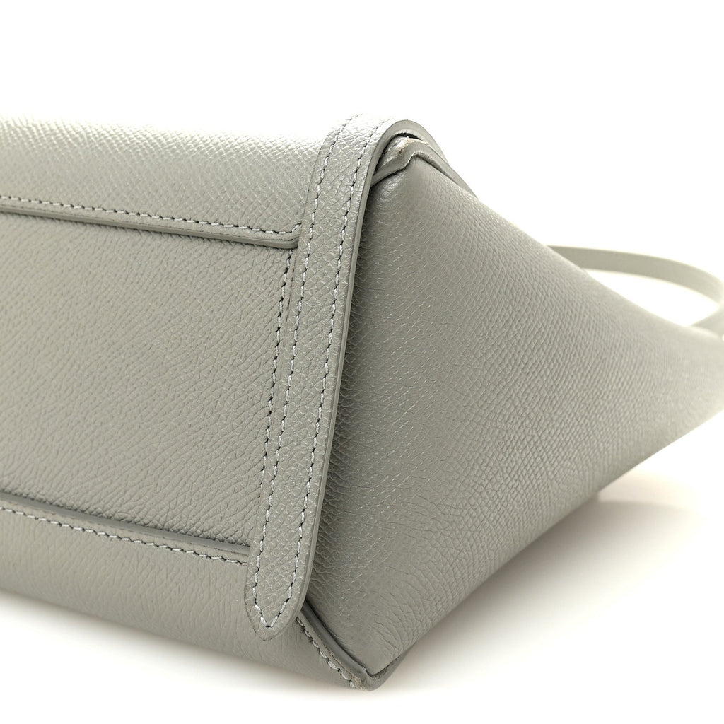 Grained Calfskin Nano Belt Bag Cloud