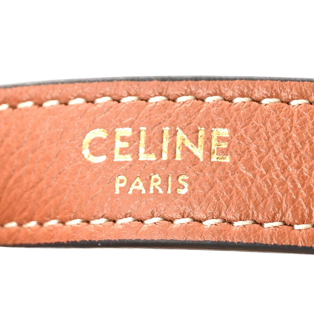 Supple Calfskin Small Triomphe Heloise Shoulder Bag Tan