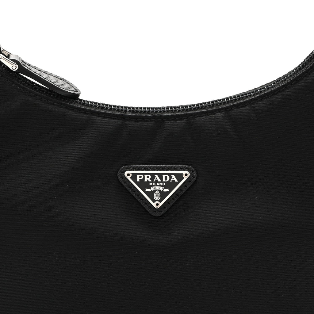 Tessuto Nylon Mini Re-Edition 2000 Bag Black
