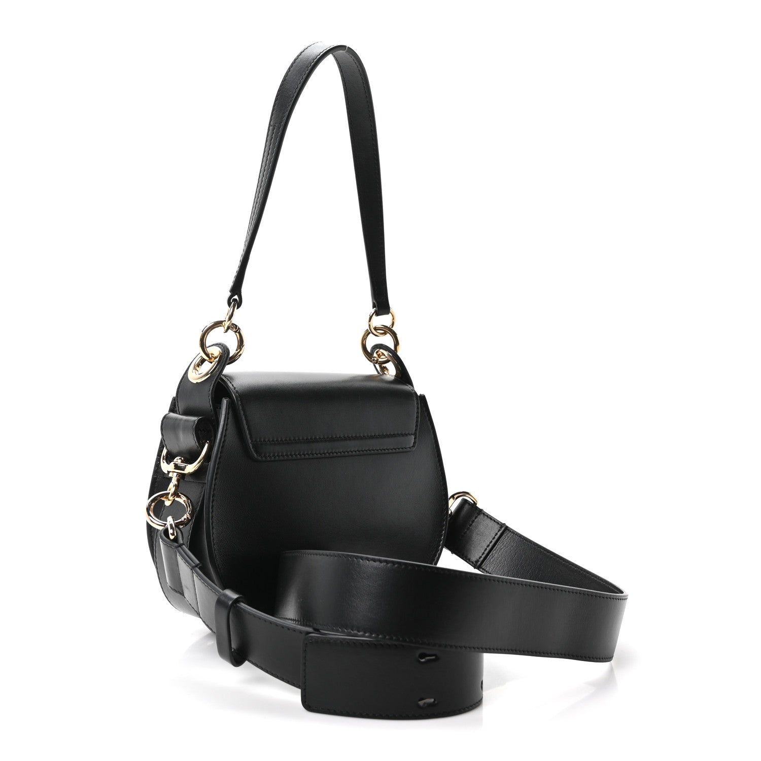 Calfskin Small Tess Bag Black