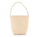 Grained Calfskin Small N/S Park Tote Ivory