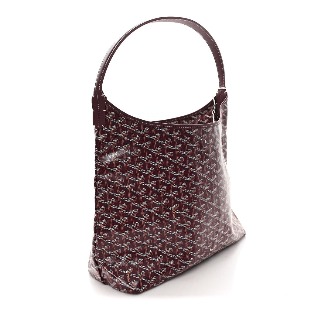 Goyardine Boheme Hobo Burgundy