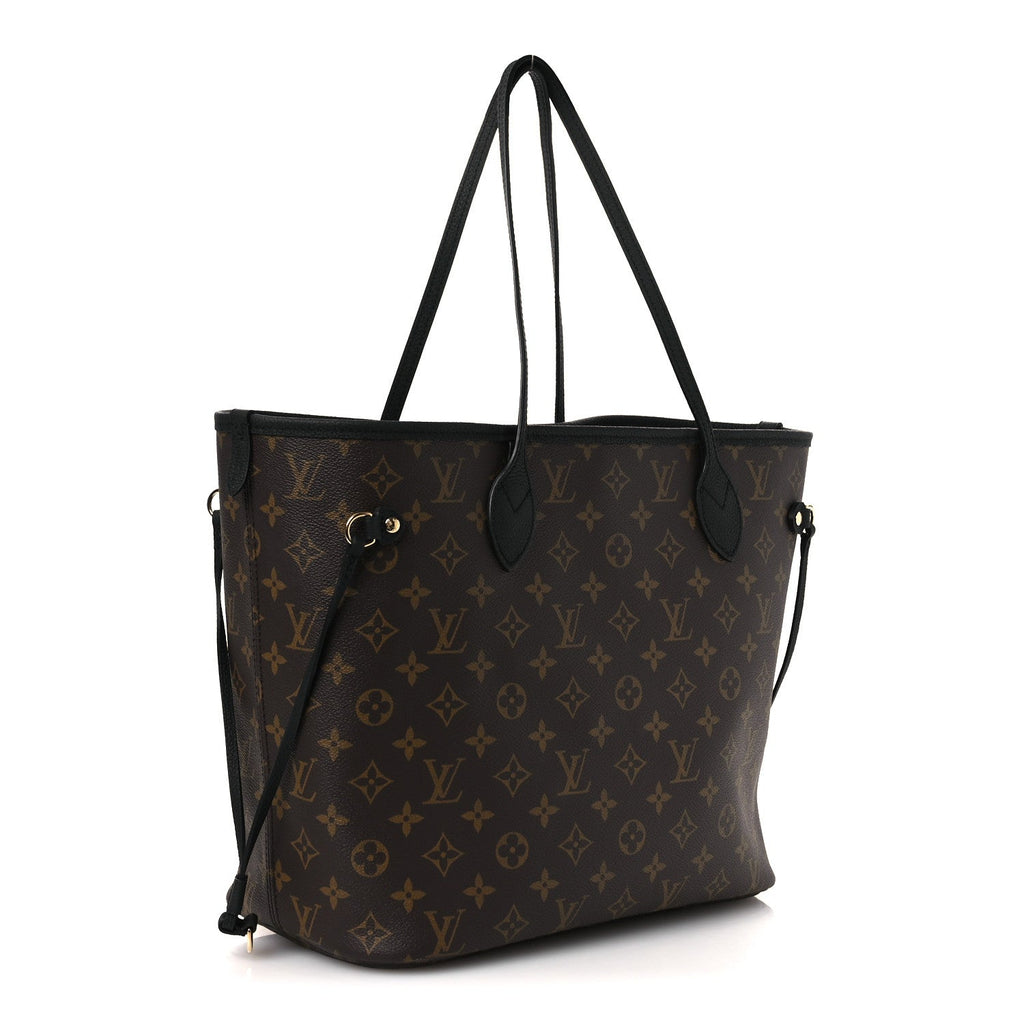 Monogram Calfskin Neo Neverfull Inside Out MM Black