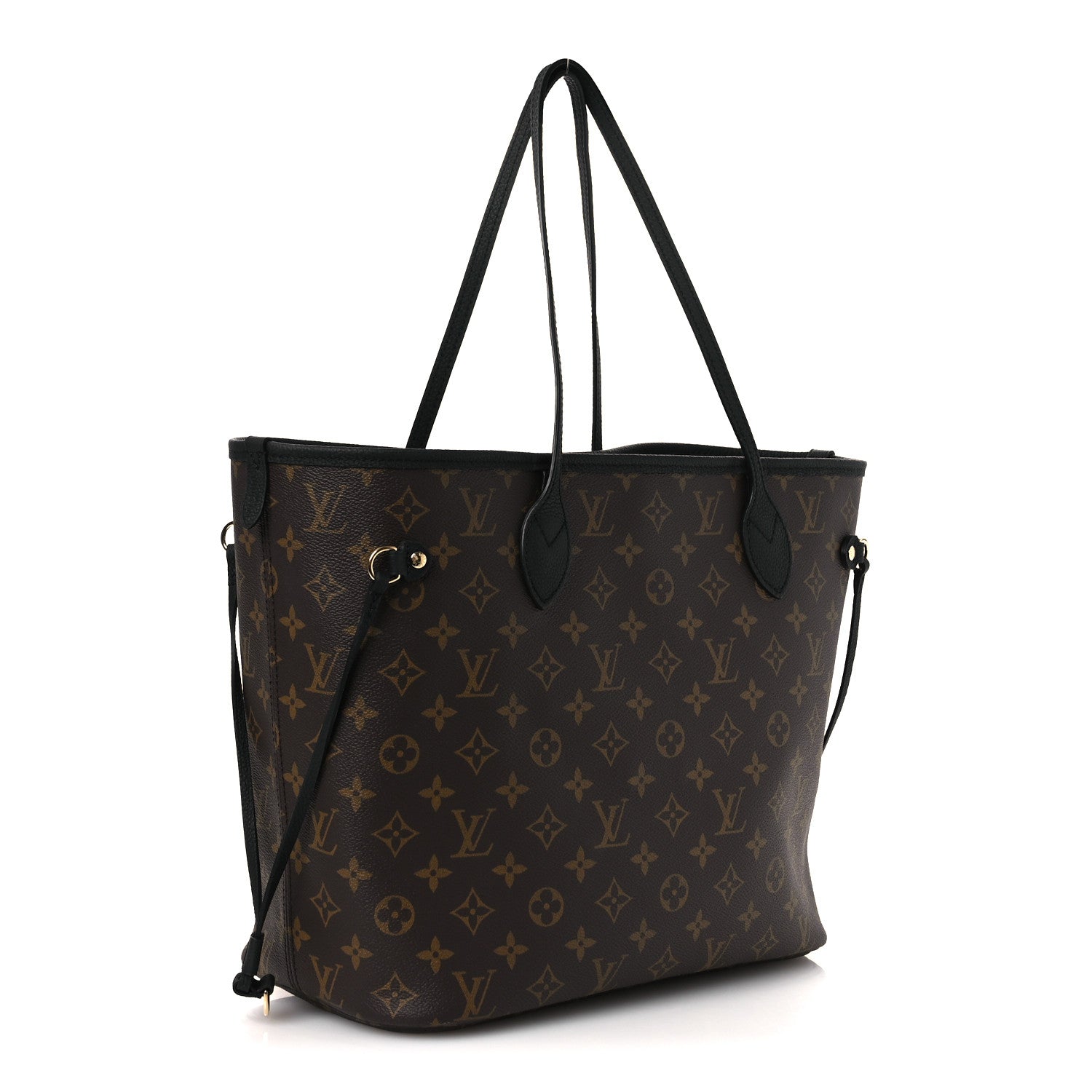 Monogram Calfskin Neo Neverfull Inside Out MM Black
