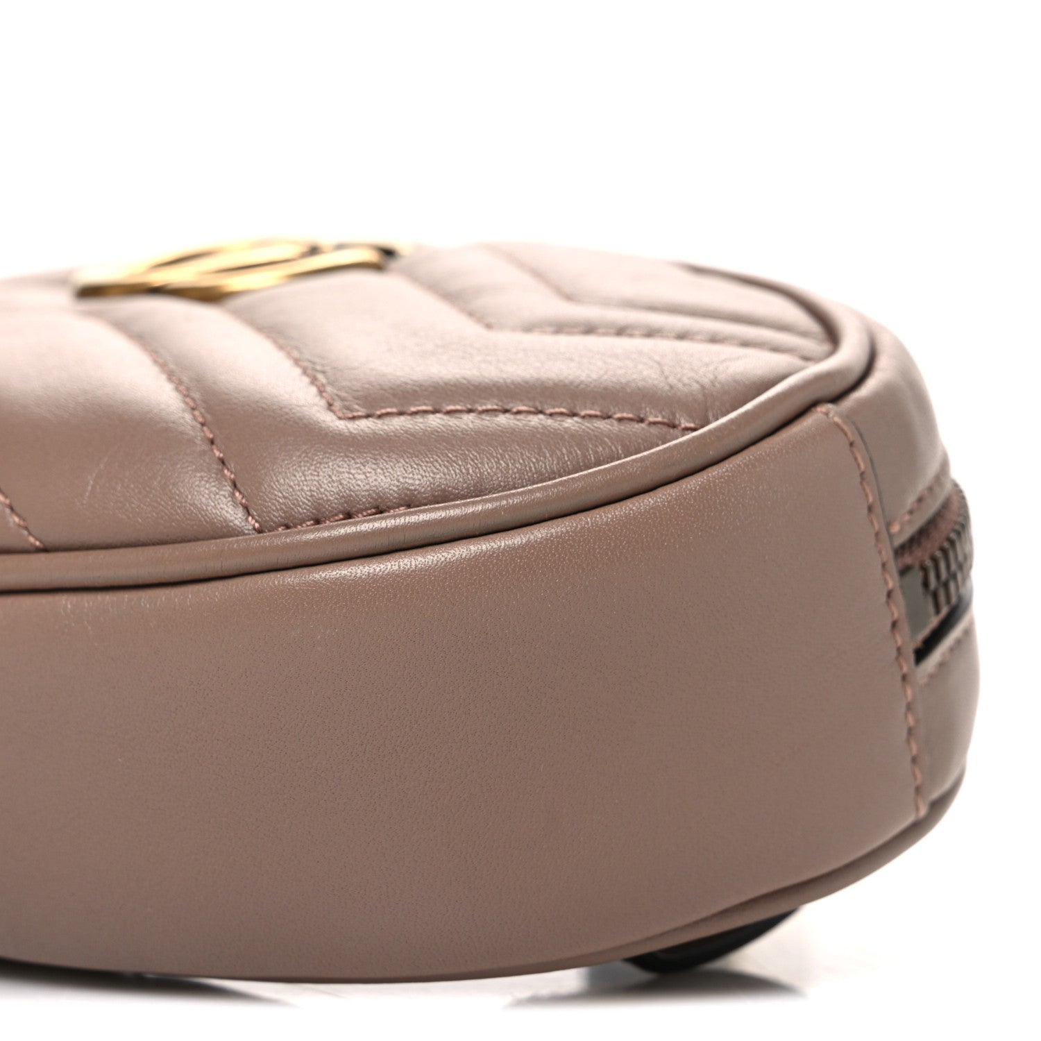 Calfskin Matelasse GG Marmont Belt Bag 105 42 Porcelain Rose
