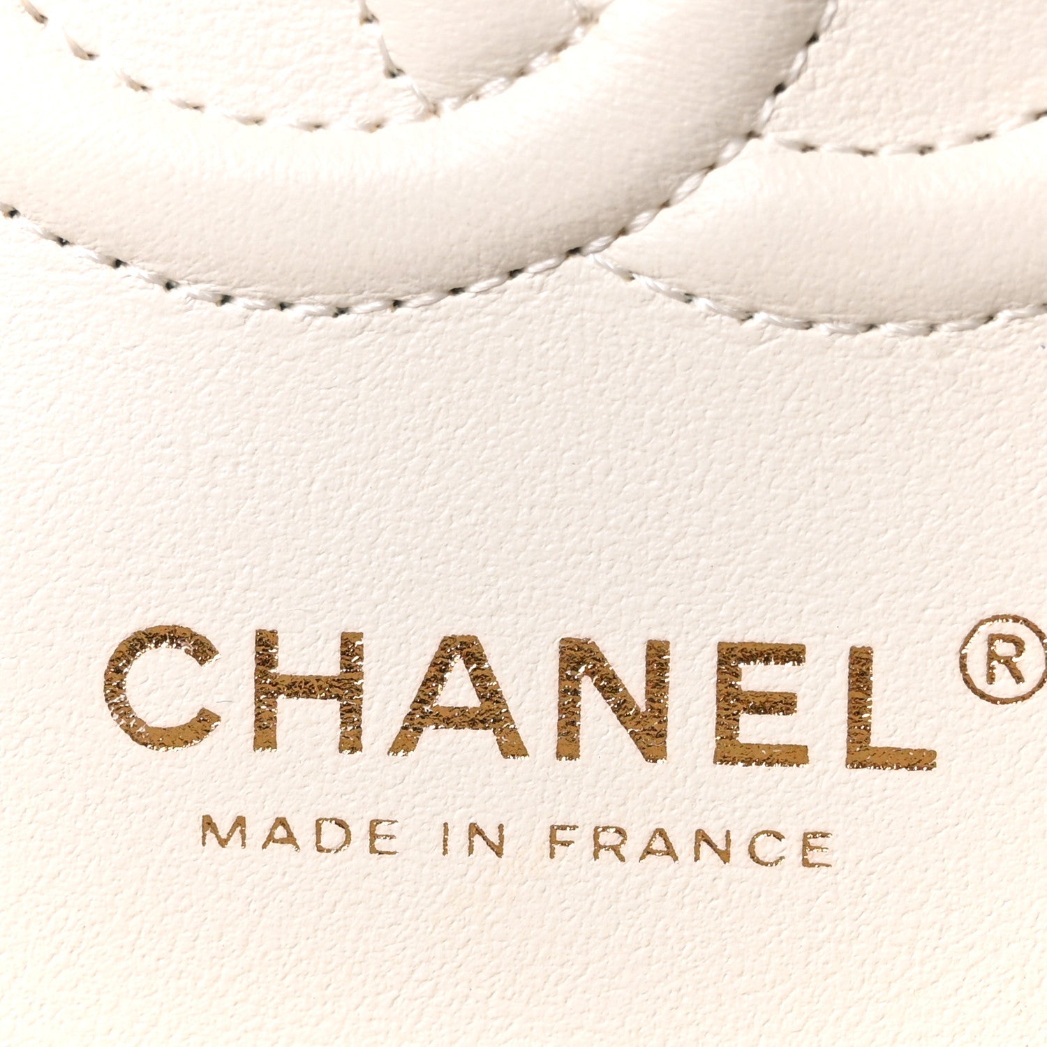Caviar Quilted Small Double Flap White