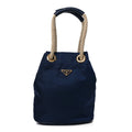 Re-Nylon Triangle Mariner Bucket Bag Baltico