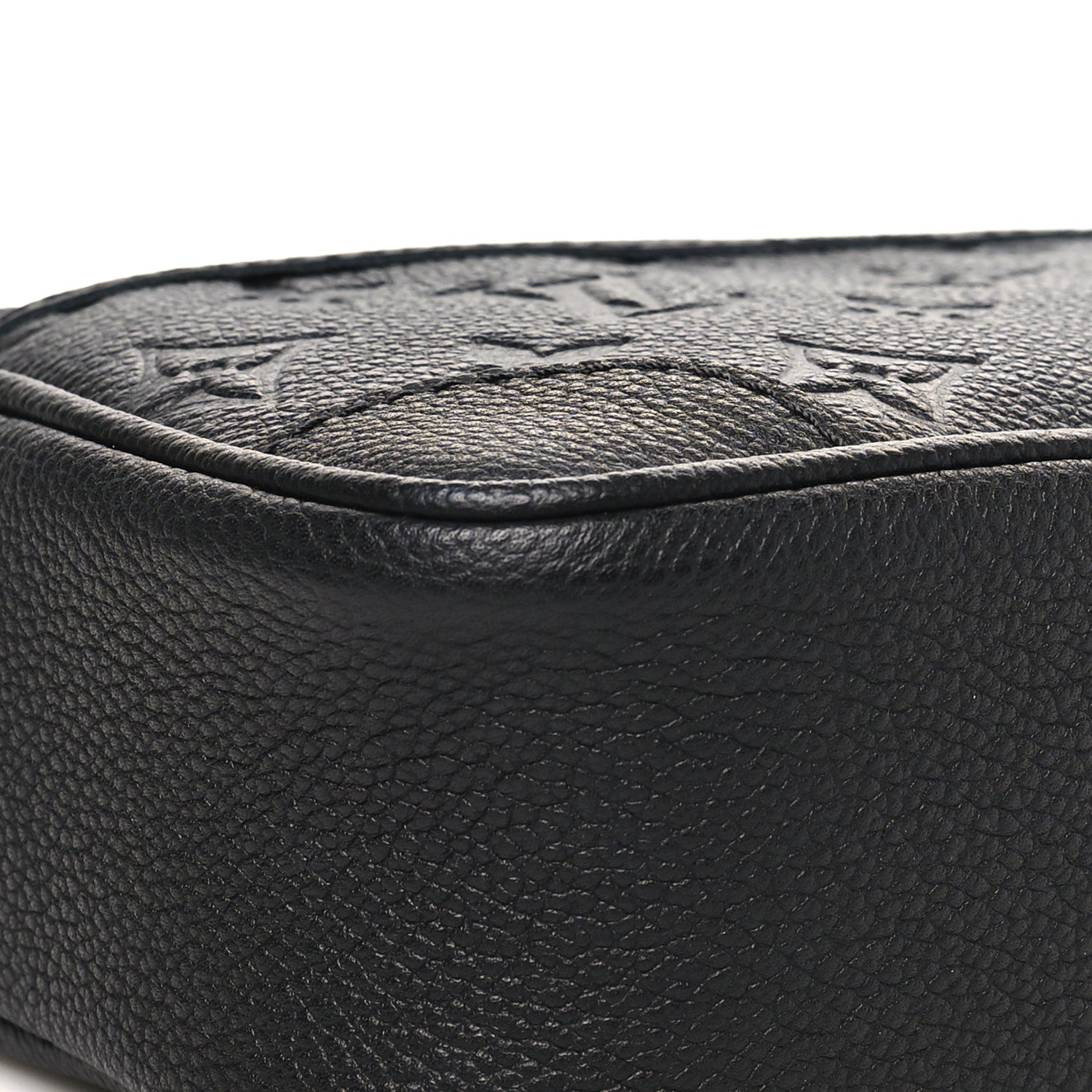 Empreinte Monogram Tiny Camera Bag Black
