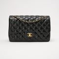 Chanel Classic Jumbo Double Flap Lamb Black 2014