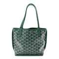 Goyardine Reversible Mini Anjou Green