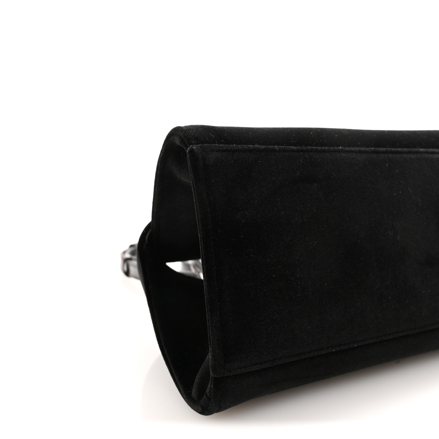 Velvet Strass XS Hug Bag Black