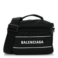 Nylon Logo Sport Camera Bag Black