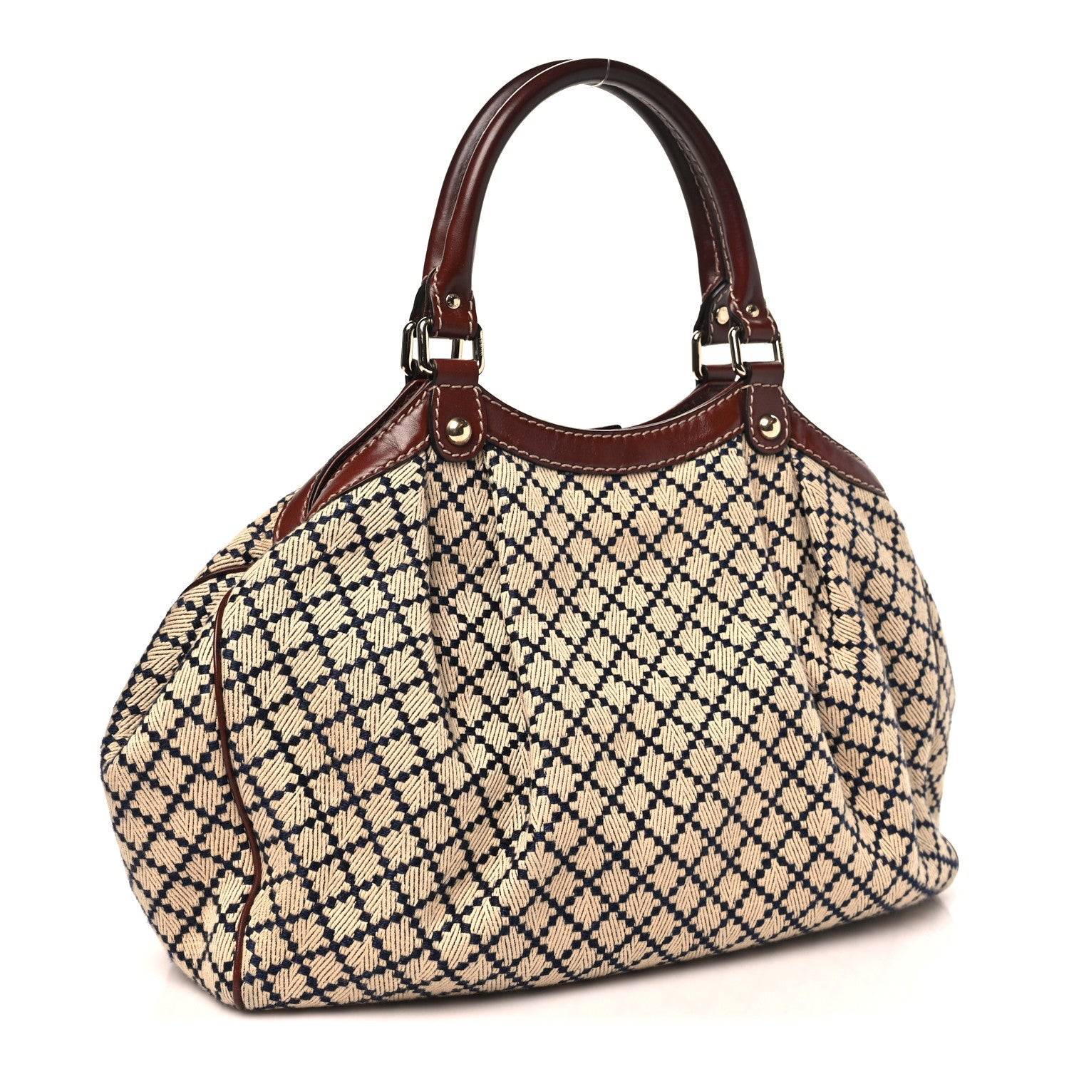 Diamante Medium Sukey Tote Brown