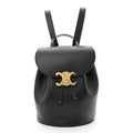Triomphe Calfskin Bonnie Backpack Black