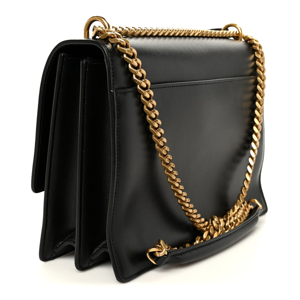 Calfskin Large Monogram Sunset Black