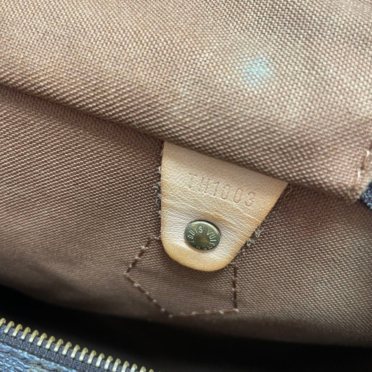 Louis Vuitton Vintage Monogram Speedy 30 Brown 2003