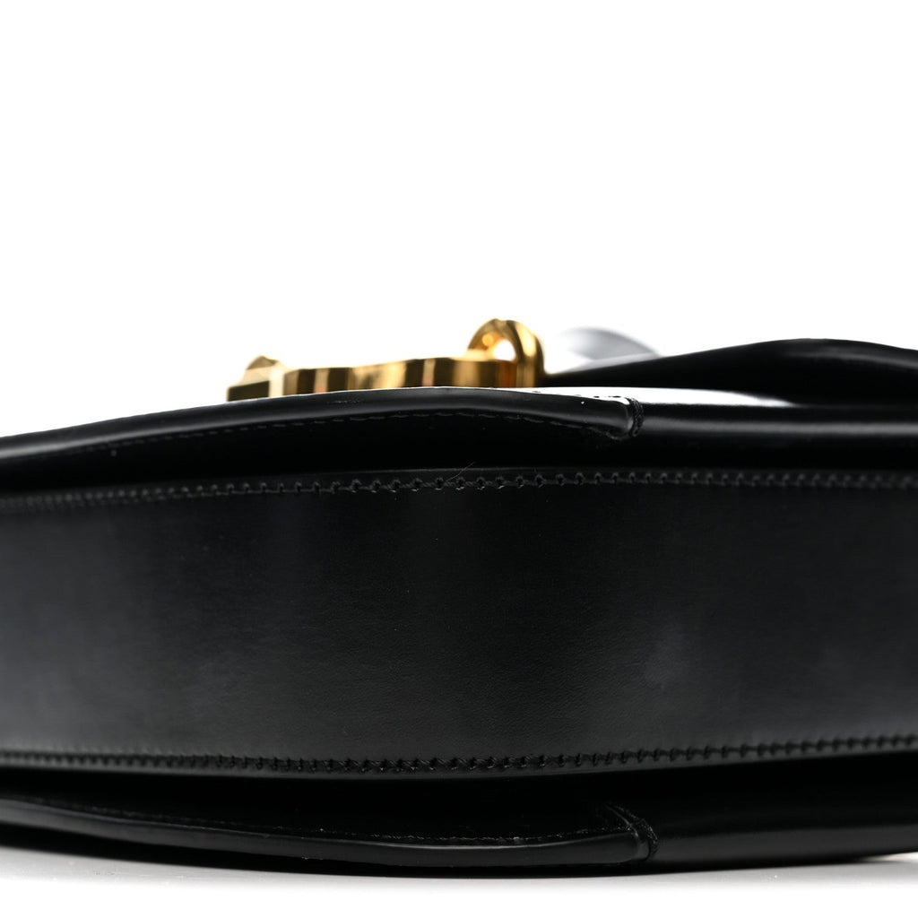 Super Lux Calfskin Small Pimlico Satchel Black