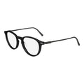 Salvatore Ferragamo Eyeglasses Round Full Rim, Black Frame and Clear Demo Lenses Lens SF2976001