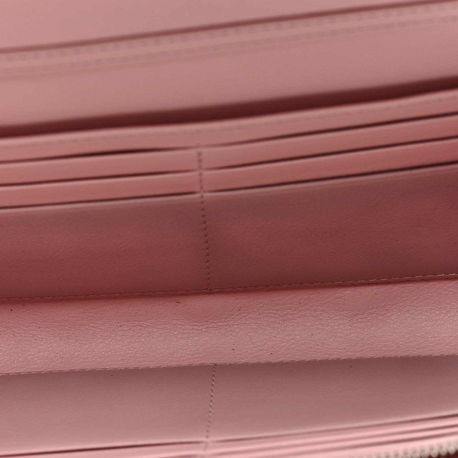 Patent Cannage Lady Dior Rendezvous Wallet On Chain Rose