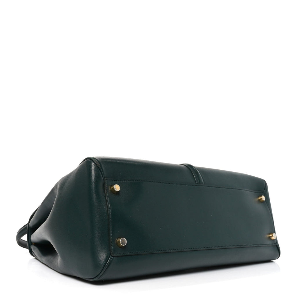 Satinated Calfskin Large 16 Top Handle Bag Amazone