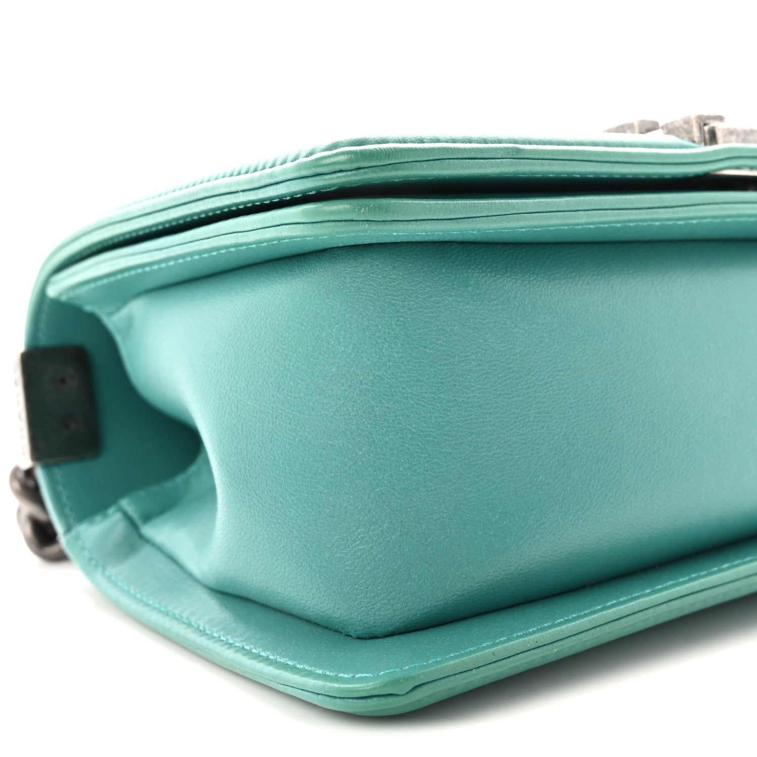 Galuchat Stingray Small Boy Flap Turquoise